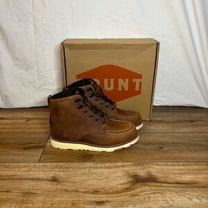 Men's Tan Leather Boots